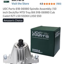 Riding Mower Spindle Assembly