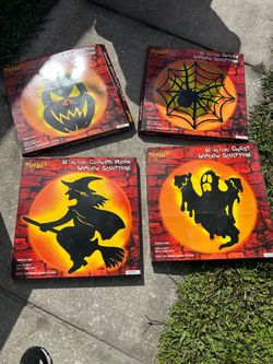 HALLOWEEN lighted moon lights