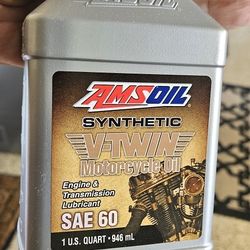 7 Quarts Of Amsol 60 Wt. Oil