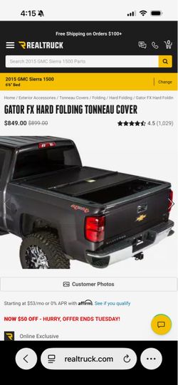 Tonneau truck cover