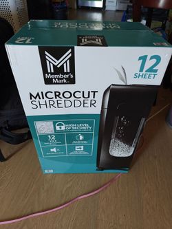 Microcut Paper Shredder