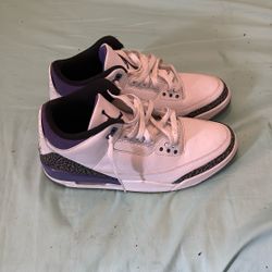 Dark Iris Air Jordan 3’s