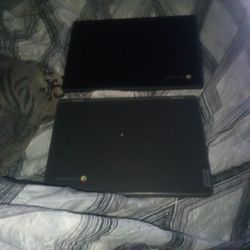 HP Chromebook And Lenovo Laptop 