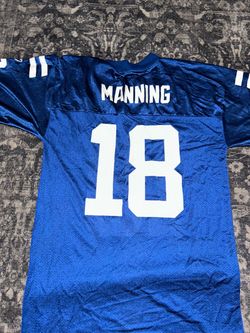 Vintage Reebok Indianapolis Colts Peyton Manning #18 NFL Team Jersey Men Large