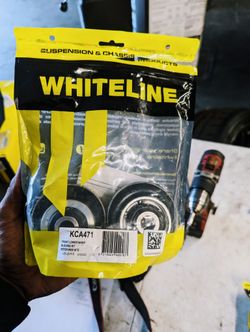 Evo X Whiteline Control arm bushings