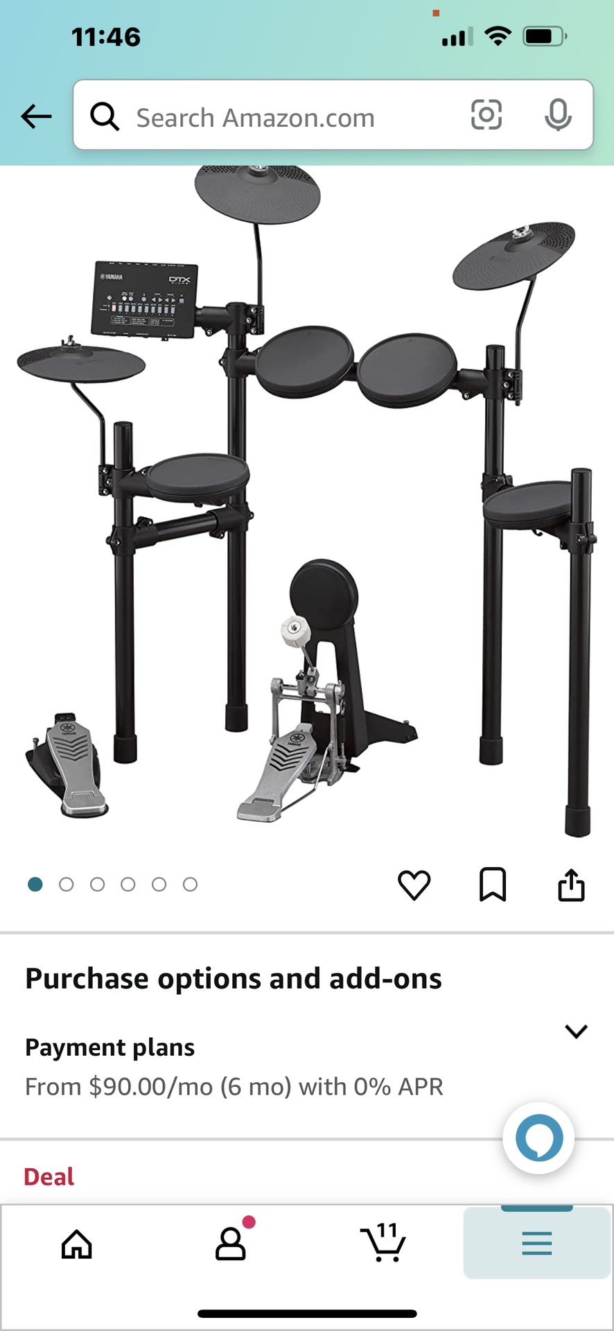 Yamaha Drum Set