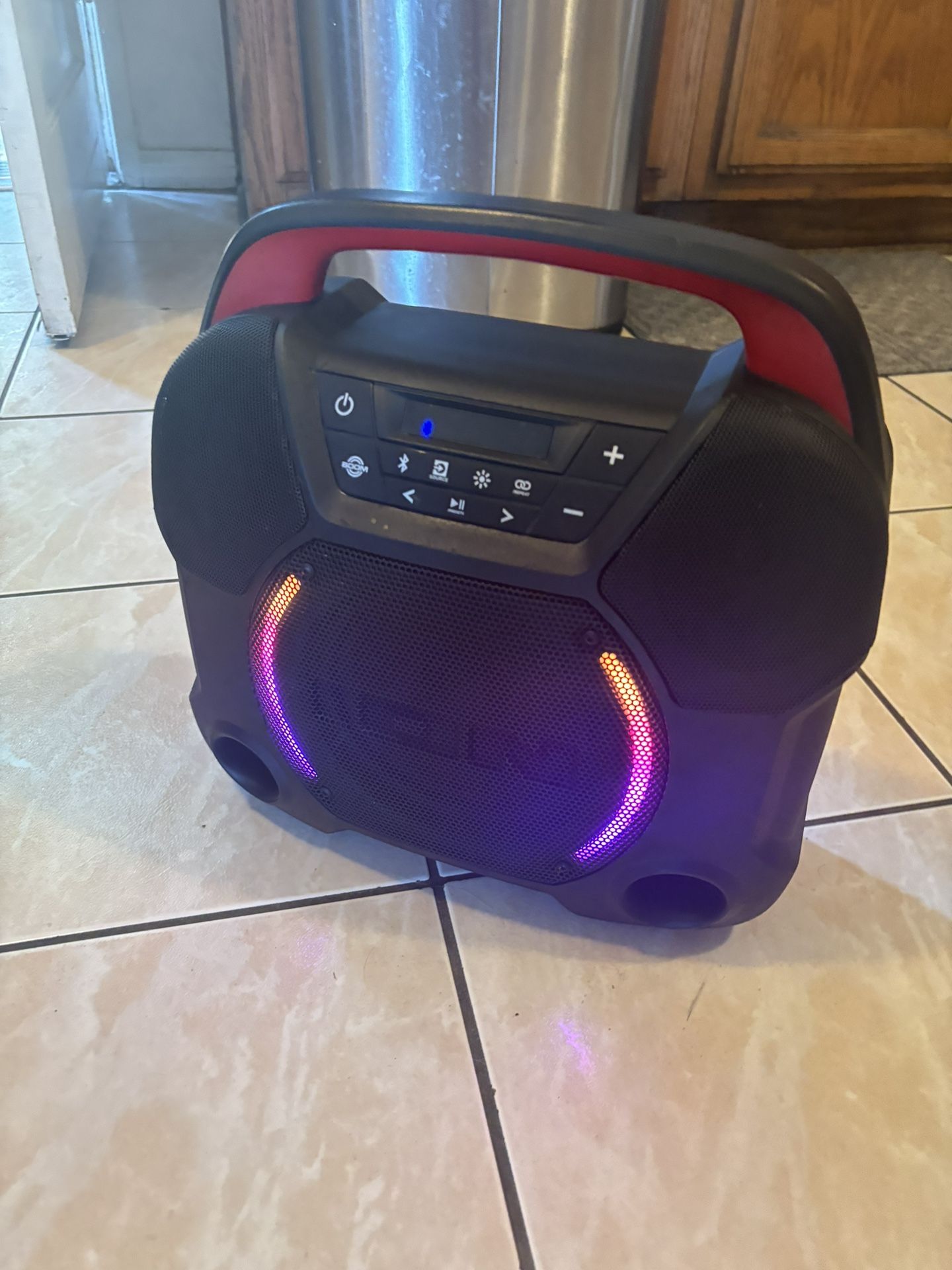 ION Audio Pathfinder Go Portable Bluetooth Rechargeable Speaker w/ Pulse LED Lights