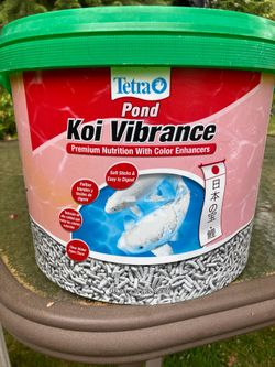 Koi vibrants pond food