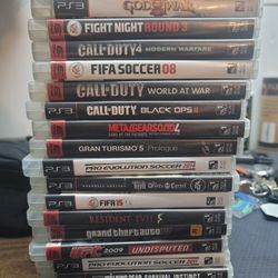 Ps3 With So Many Games!