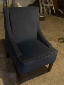 7th Haven Blue Chair.