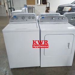 🔥 Whirlpool Washer And Dryer Set With WARRANTY 🔥 