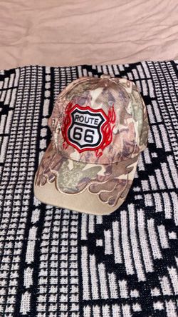 ROUTE 66 CAMO VELCRO HAT