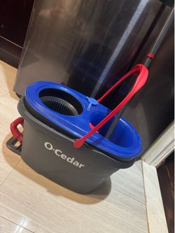 Cedar Mop and Bucket