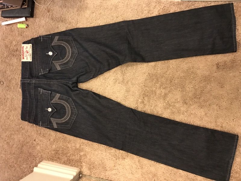 True Religion Ricky Jeans size 33 x 34