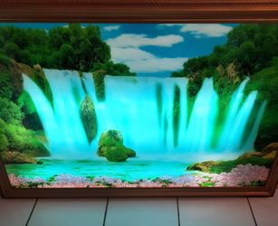 Vintage Motion Waterfall Picture