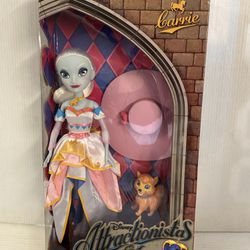Disney Parks Attractionistas 12" Fashion Doll Carrie & Dog Carousel NEW!