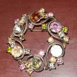 Big Jewelry Lot Pounds Of It Vintage To Now Brooches Rings Silver Gold