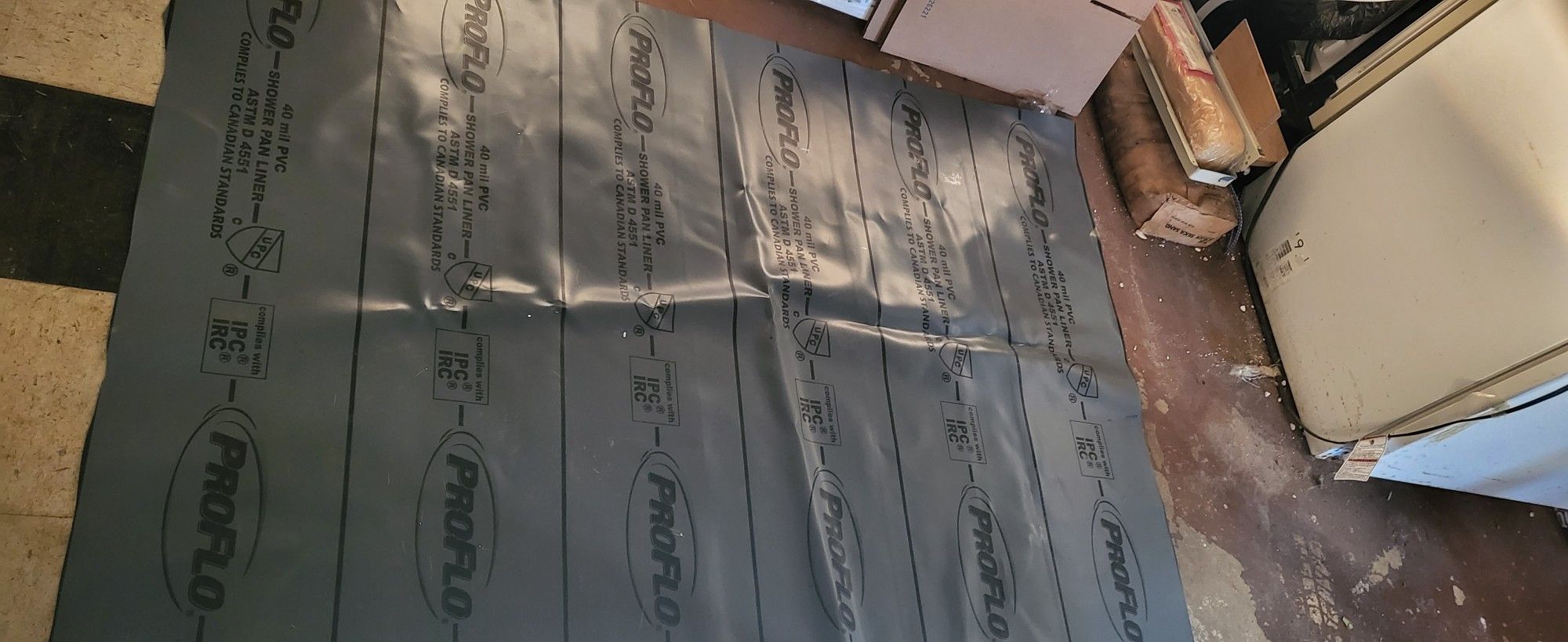 Shower Pan Liner