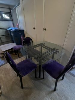 Art deco Glass Table