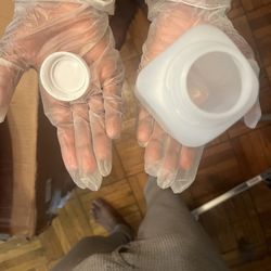 White Plastic Bottles 