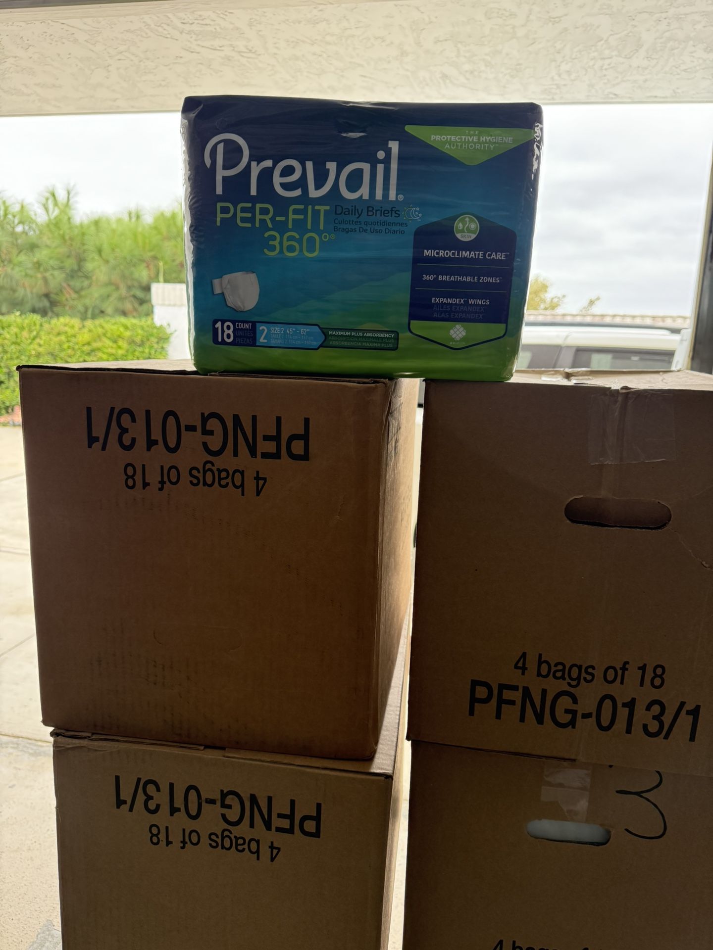 Prevail Adult Diapers Size L