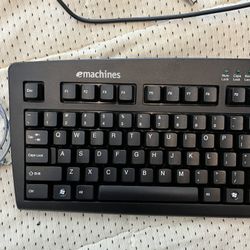 Emachines Keyboard Multimedia Buttons Ps/2 Plug