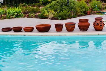 All 8 terracotta pots for $150