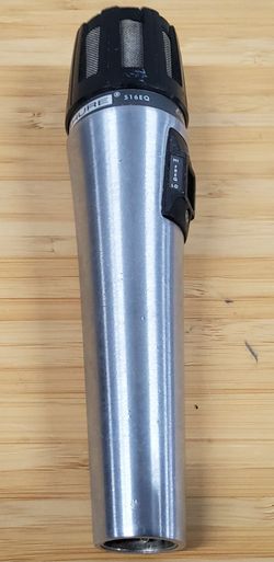 Vintage 1970s Shure 516EQ E-Qualidyne Dynamic Microphone  Mic Wired Tested Good