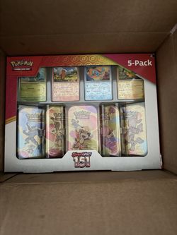 151 Tins Blooming Waters Phantasmal Flames Pokémon Cards