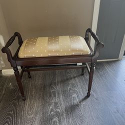 Antique Foot Stool Bench