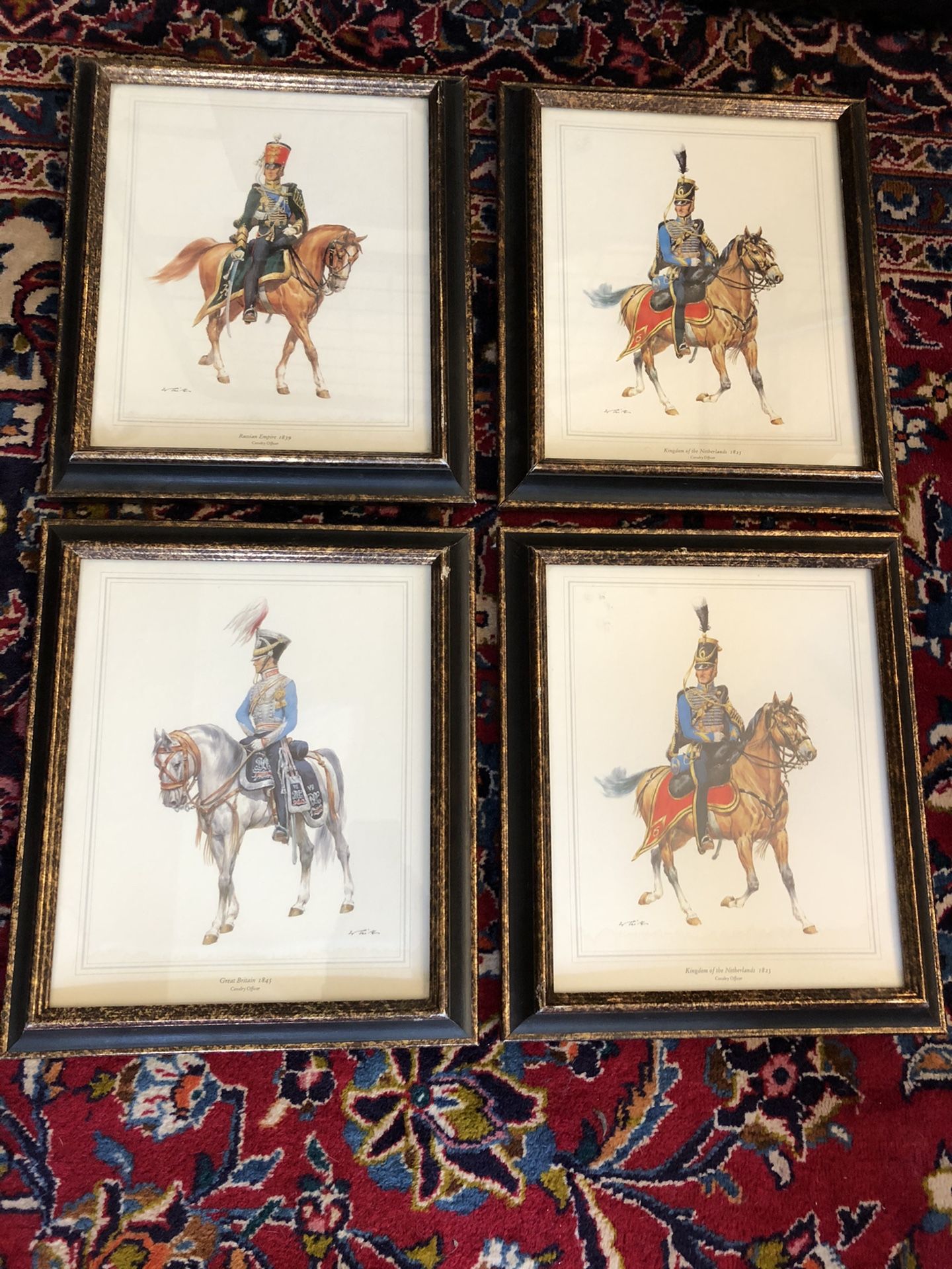 Historical cavalry prints