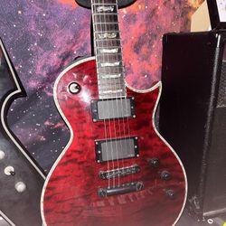 ESP LTD EC-1000QM - See Thru Black Cherry Quilted Maple