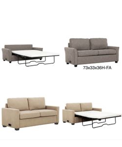 Sofa Bed full with mattress memory foam