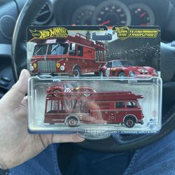 Hot Wheels Ferrari 250 GTO / Fiat 642 RN2 Bartoletti #83 Team Transport