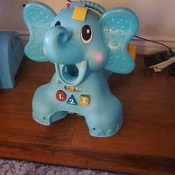 Infantino 3-in-1 Sit, Walk, Ride Elephant Toy