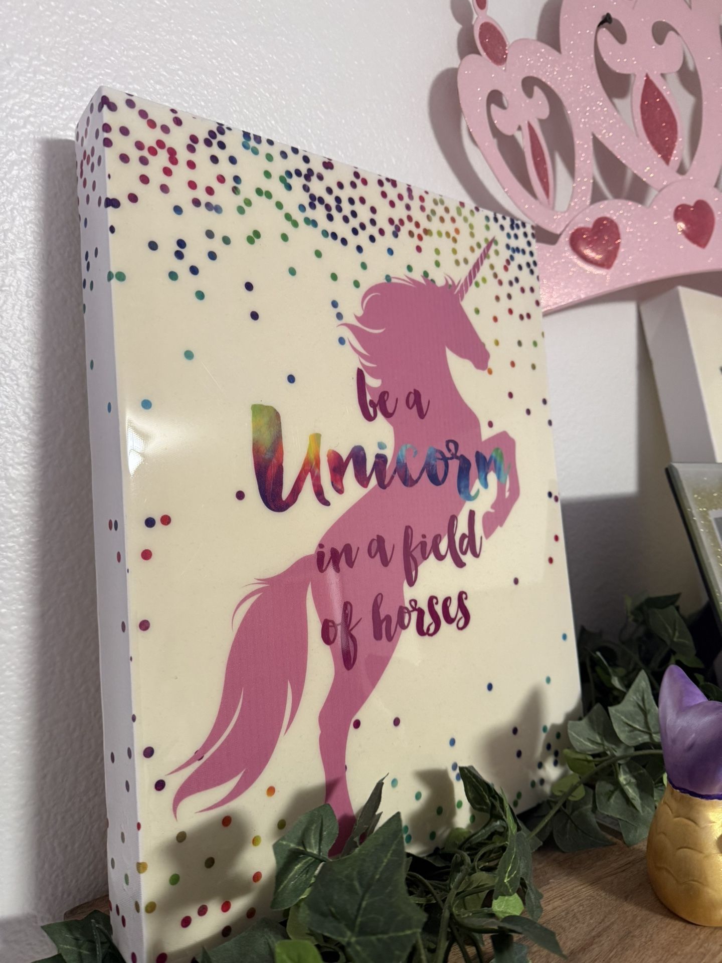 Princess And Unicorn Decor