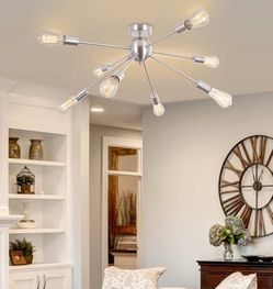 8 Light Sputnik Chandelier