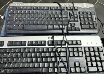 HP and Dell keyboards