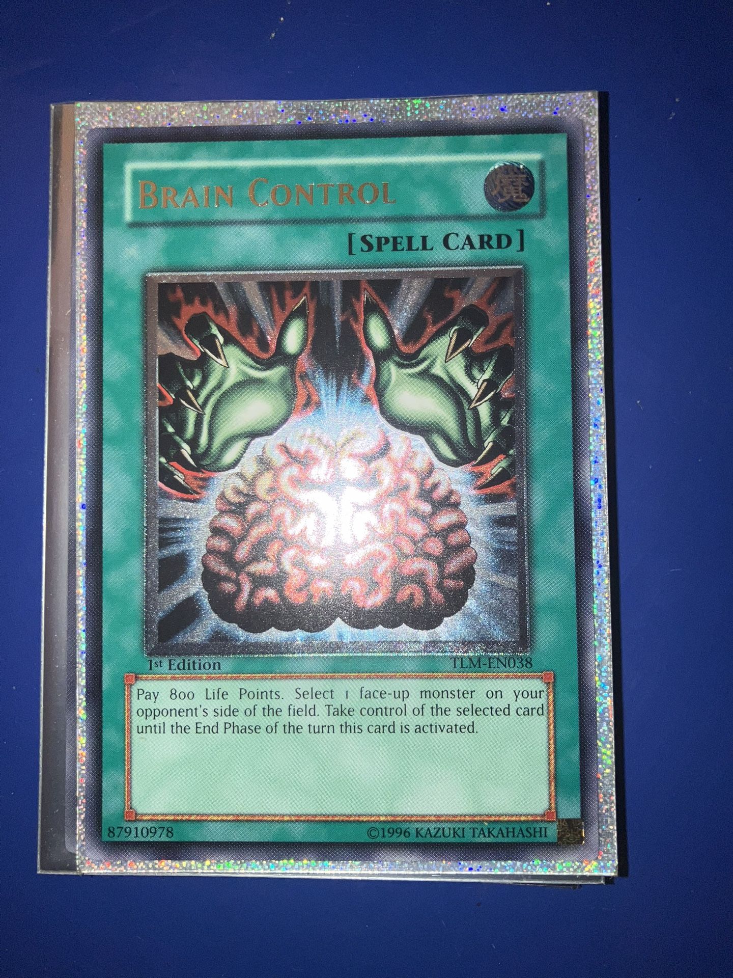 YuGiOh NM Ultimate Rare 1st Edition Brain Control