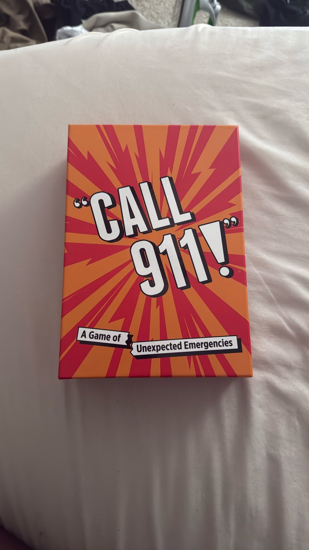 Call 911 Card Game