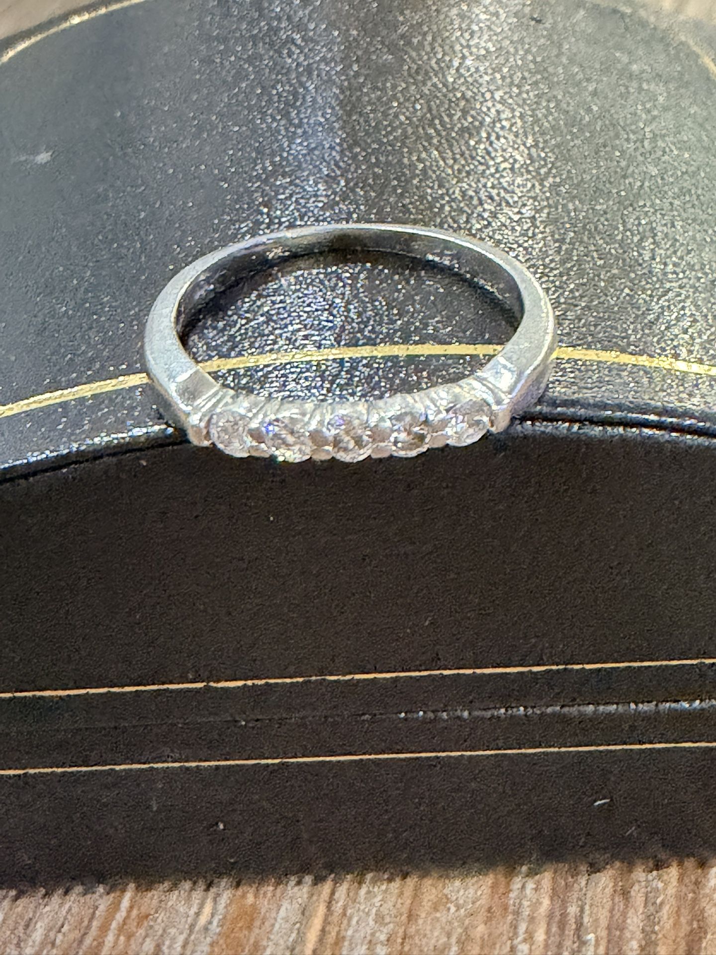 Platinum Wedding Band With Diamonds
