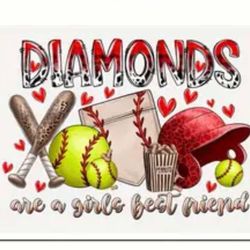 Diamonds Is A Girls Best Friend Cup With Straw 