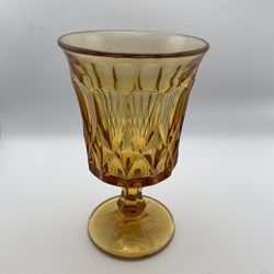 8 Vintage AMBER NORITAKE PERSPECTIVE Stemware -   WATER TEA GOBLETS   G-207