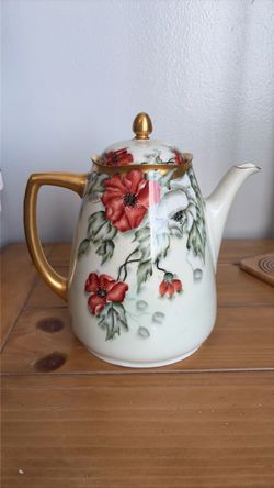 Hermann Ohme Silesia Porcelain Beverage Pot / Pitcher 1(contact info removed)