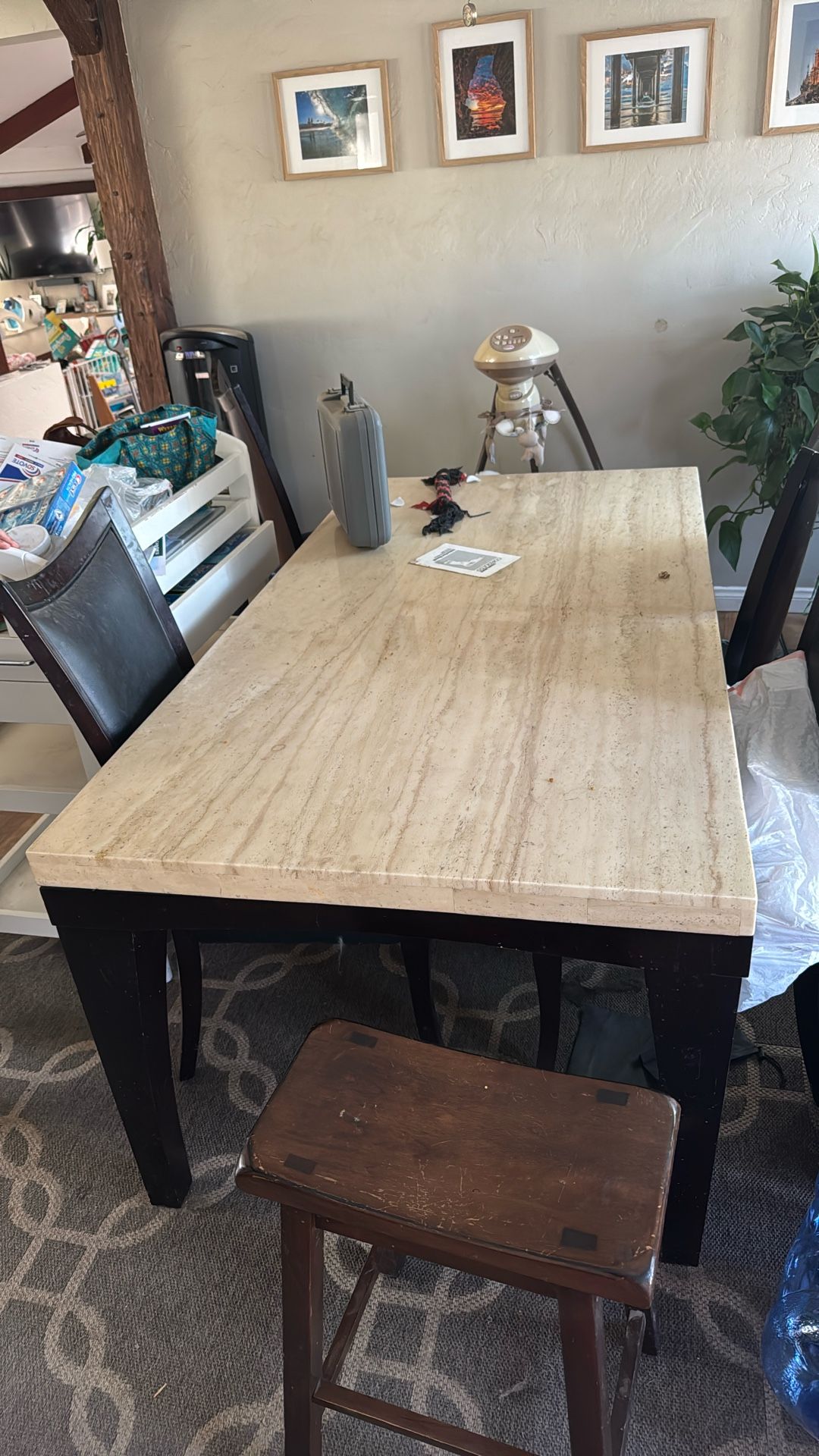 Marble Top Table