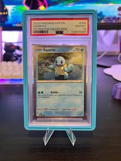 Squirtle Poster collection PSA10