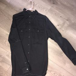 Black Button Up