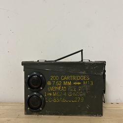 Vintage Ammo Canister 