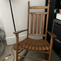 Vintage Real wood Rocking Chair 