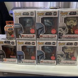 Star Wars Funko Pop! Mandalorian Exclusives